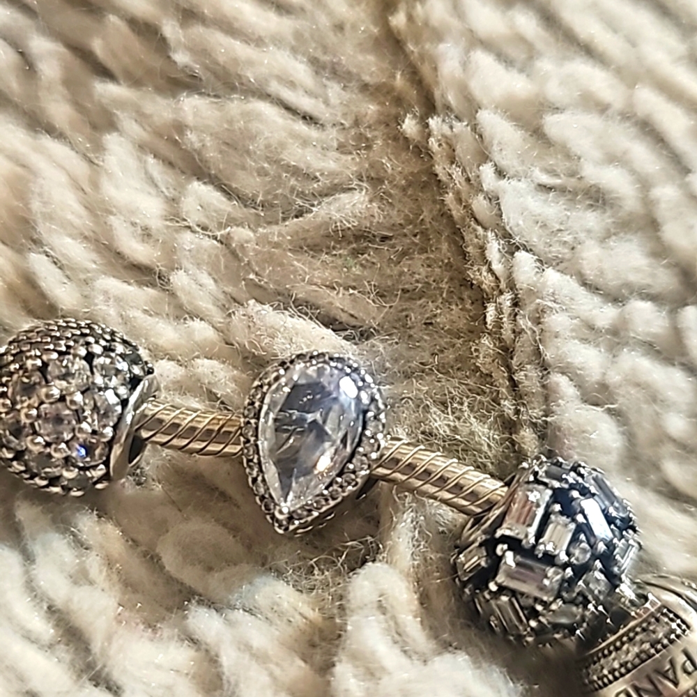 Authentic Pandora Teardrop Charm